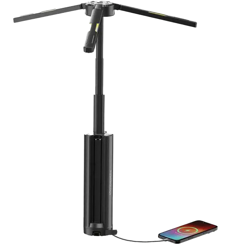 Powerology Luntra Outdoor Light 1.6M In Length With Tripod PD 22.5W With 15600mAh Batter Mascom International.webp